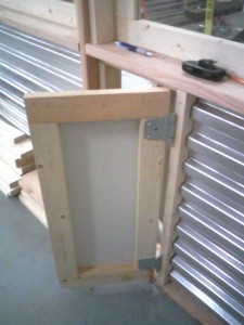 11 - outer door installed