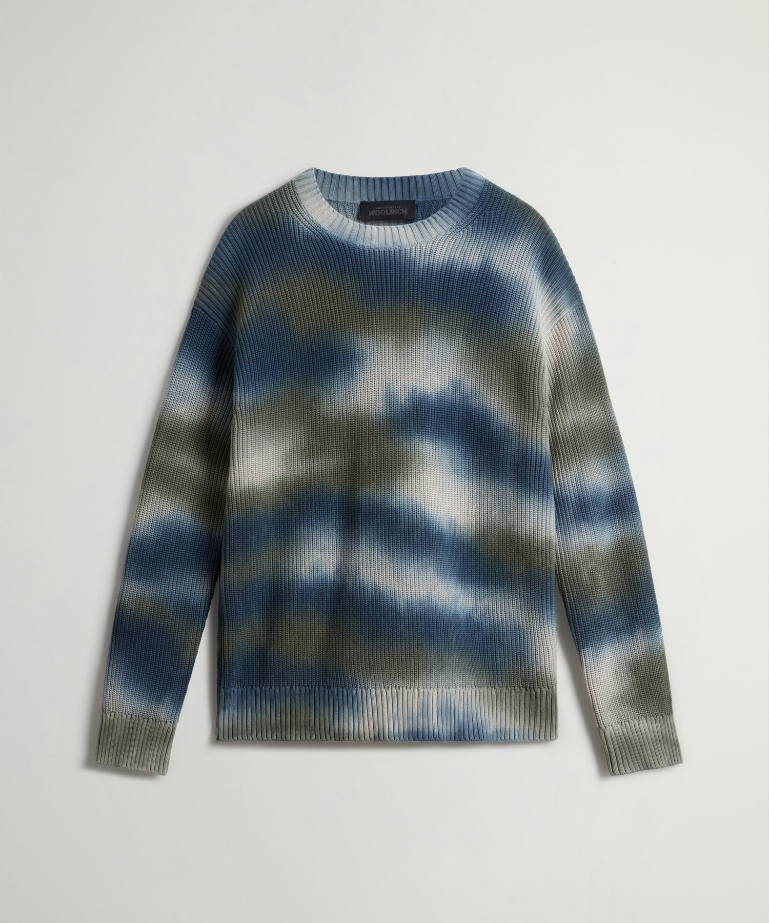 Todd Snyder x Woolrich Jersey Abstract Crewneck