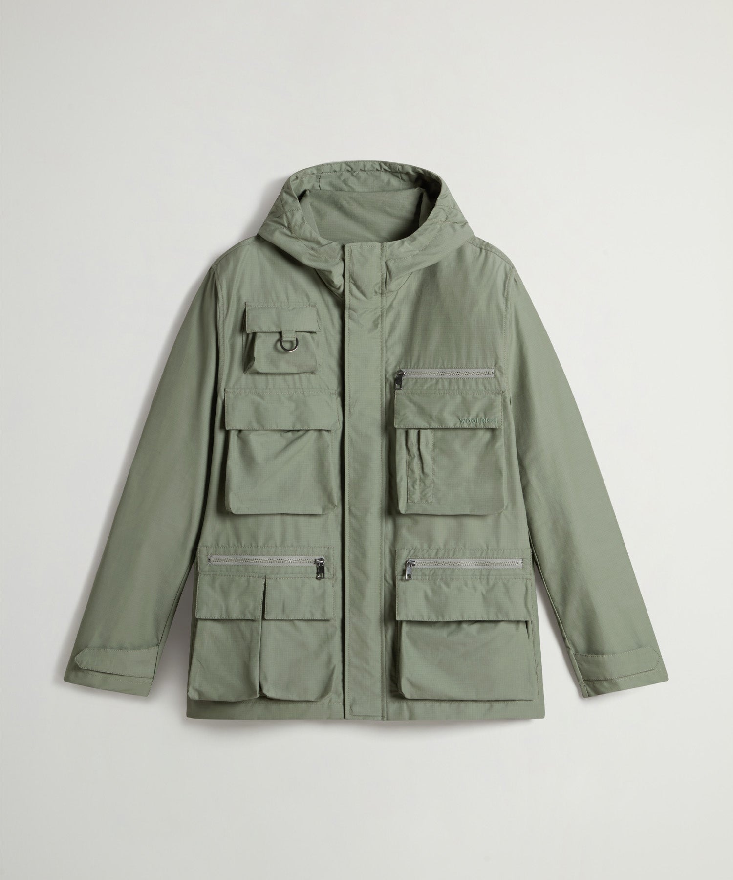 Todd Snyder x Woolrich Fishing Jacket in Sage