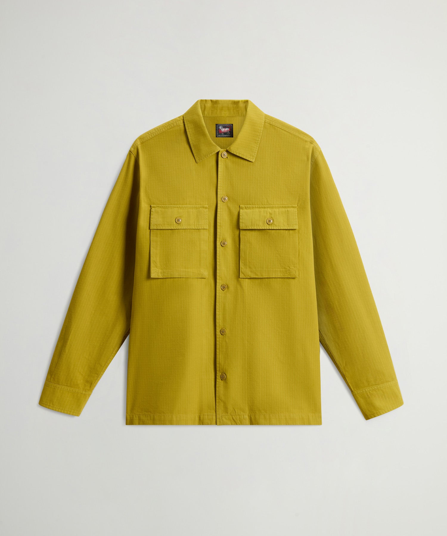 Todd Snyder x Woolrich Utility Shirt in Golden Palm