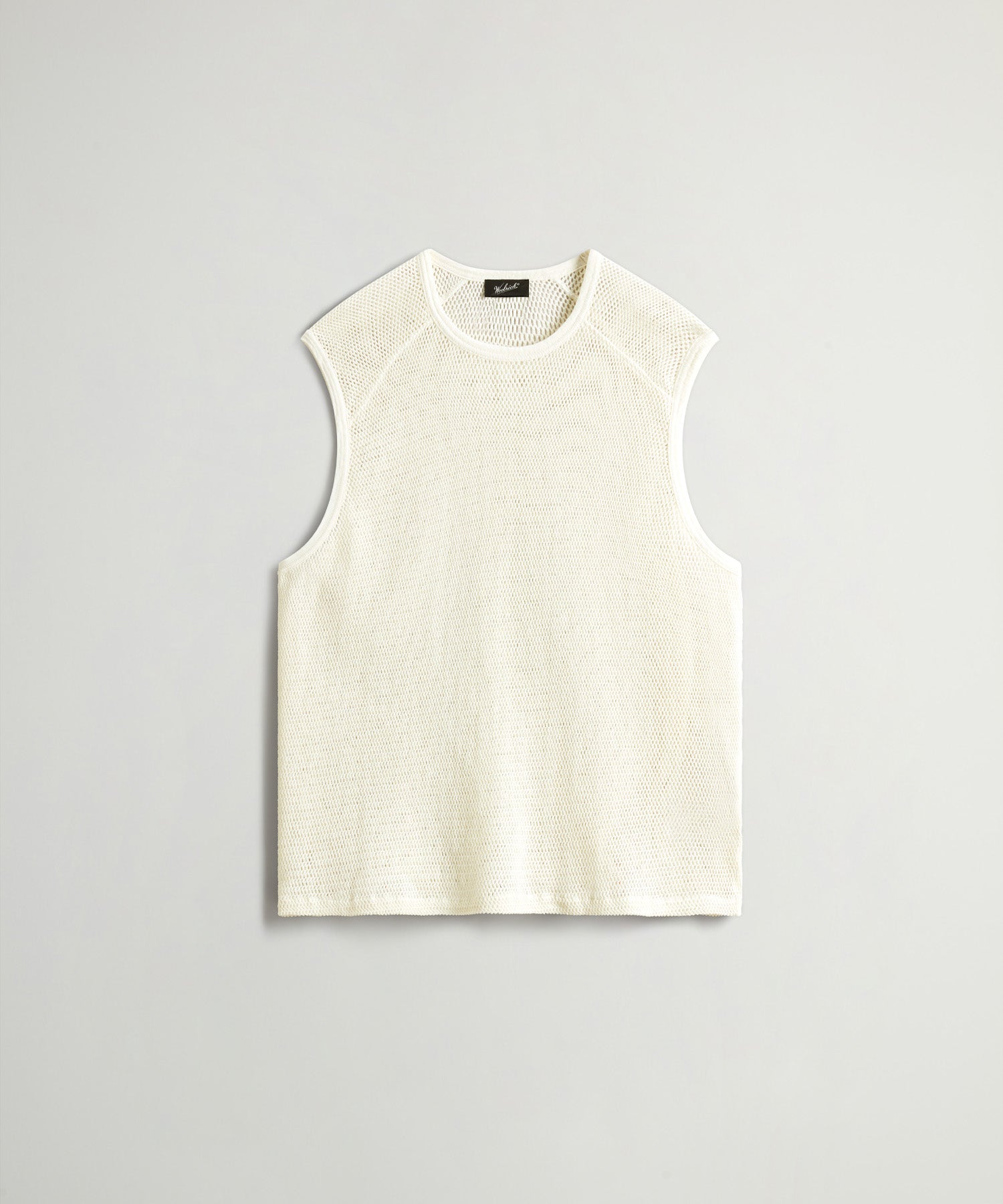 Todd Snyder x Woolrich Mesh Muscle Tank in Bisque