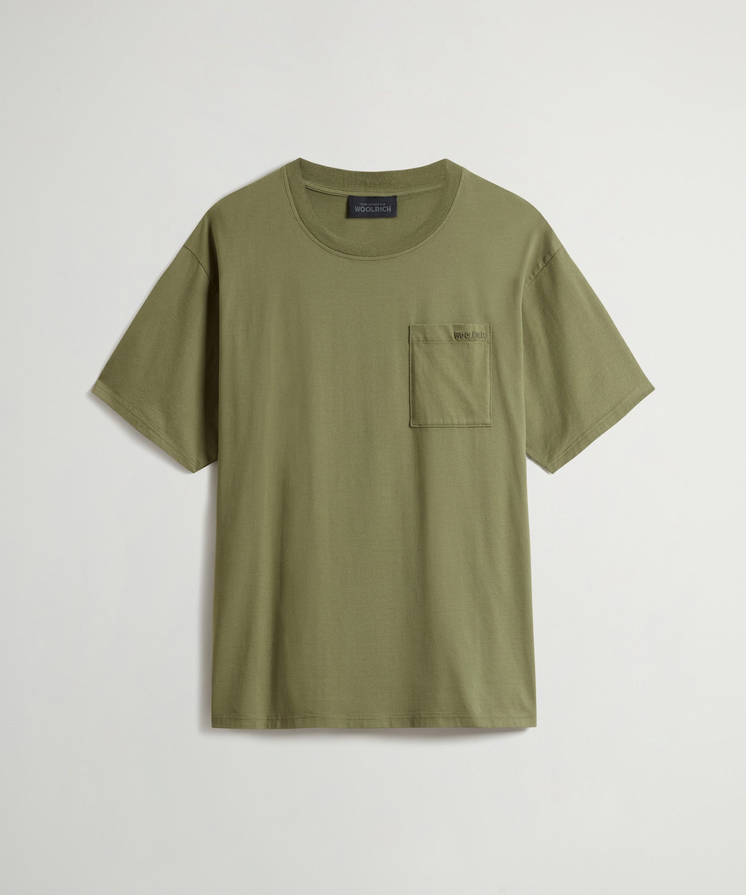 Todd Snyder x Woolrich Jersey Pocket Tee in Green