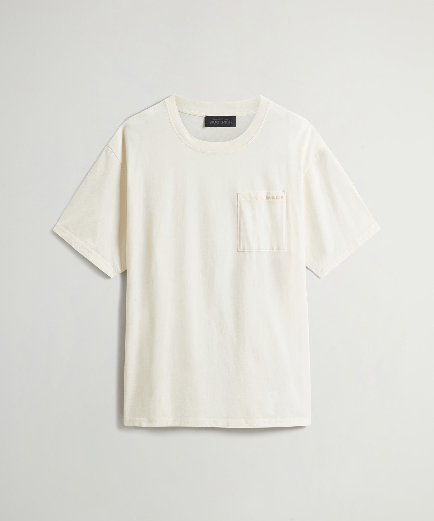 Todd Snyder x Woolrich Jersey Pocket Tee in White