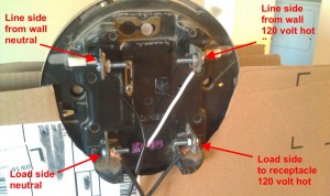 Electric Watt Hour Meter Connections