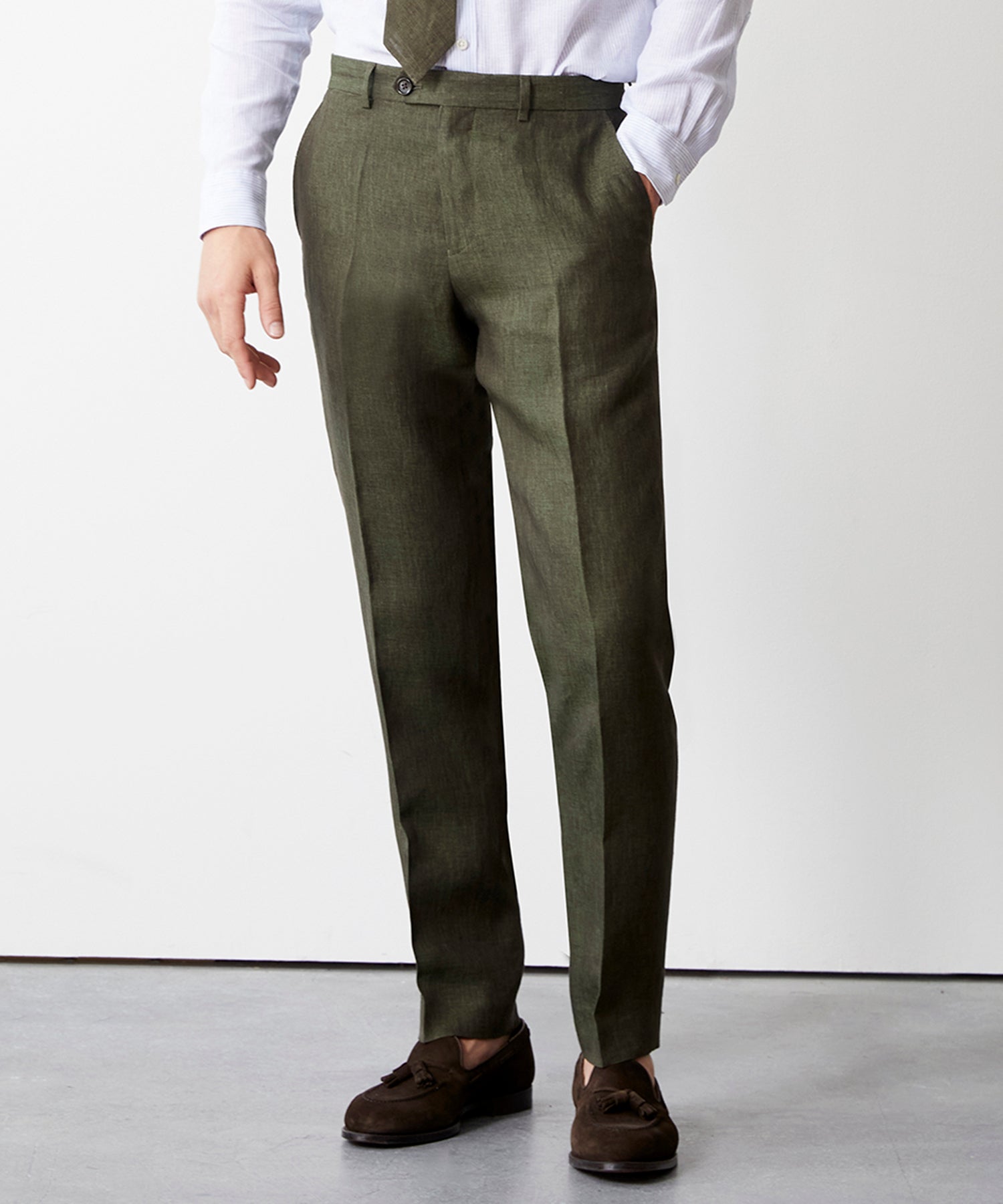 Italian Linen Sutton Trouser