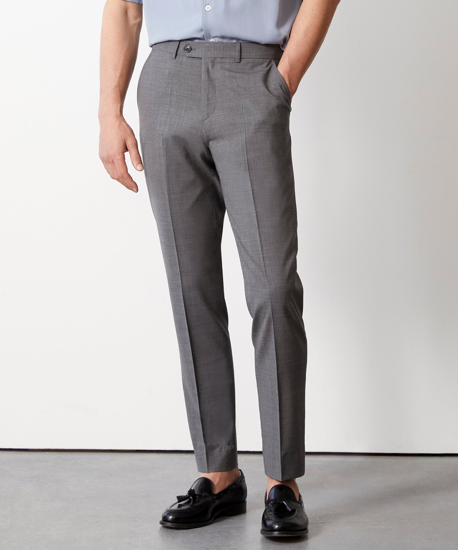 Italian Tropical Wool Sutton Trouser