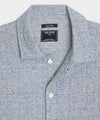 Linen-Cotton Knit Shirt