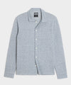 Linen-Cotton Knit Shirt