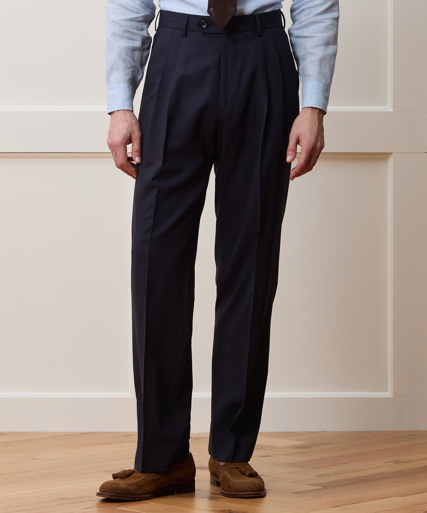 Italian Tropical Wool Wythe Trouser