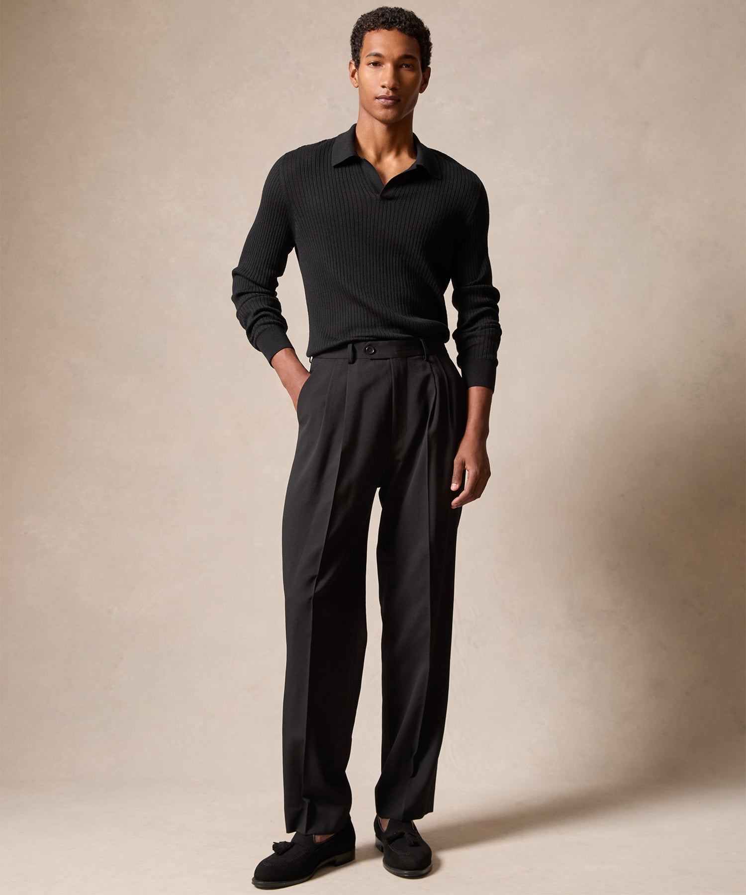 Italian Gabardine Wythe Trouser