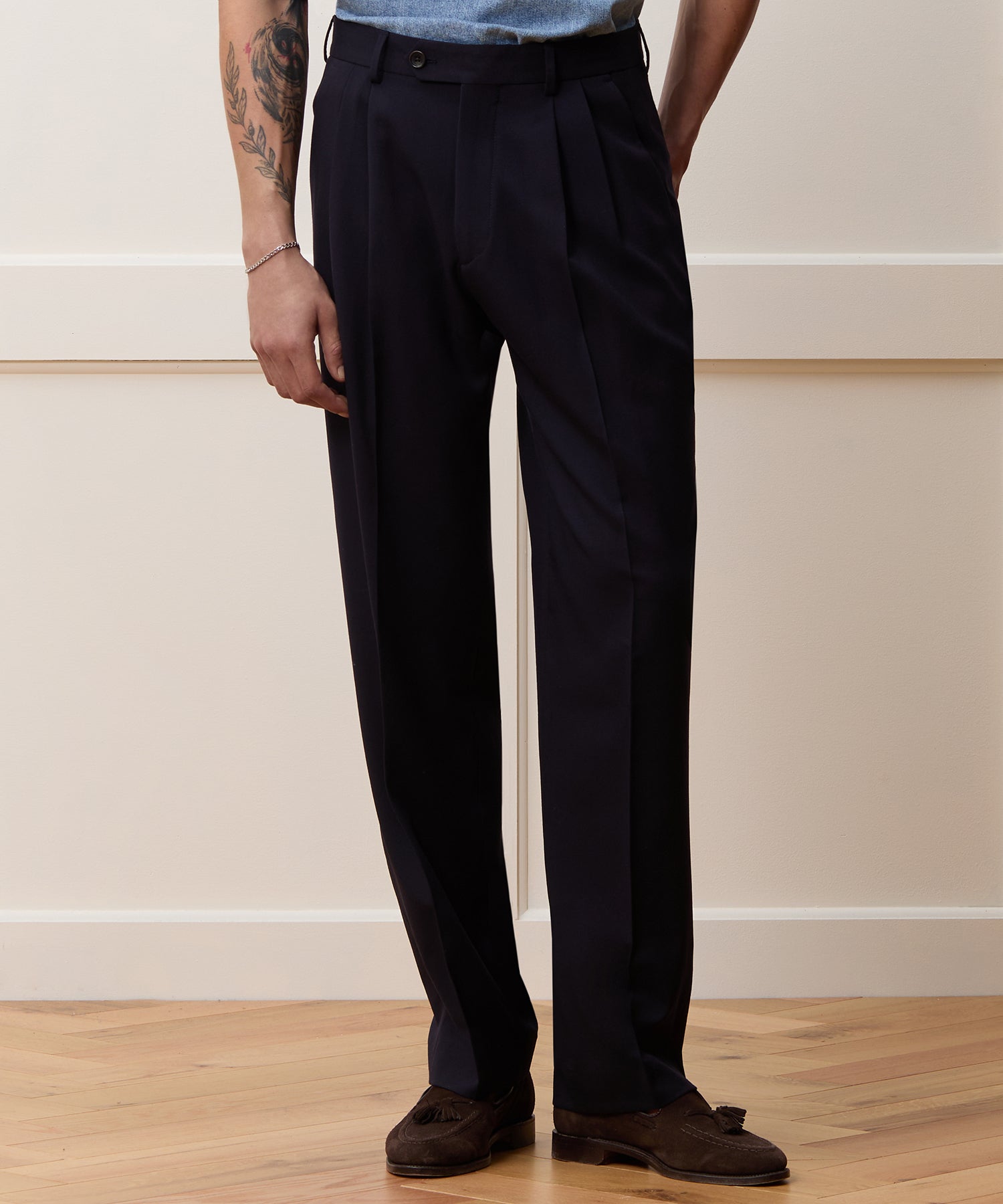 Italian Gabardine Wythe Trouser