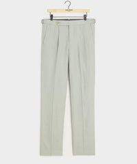 Irish Linen Side Tab Trouser