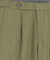 Irish Linen Side Tab Trouser