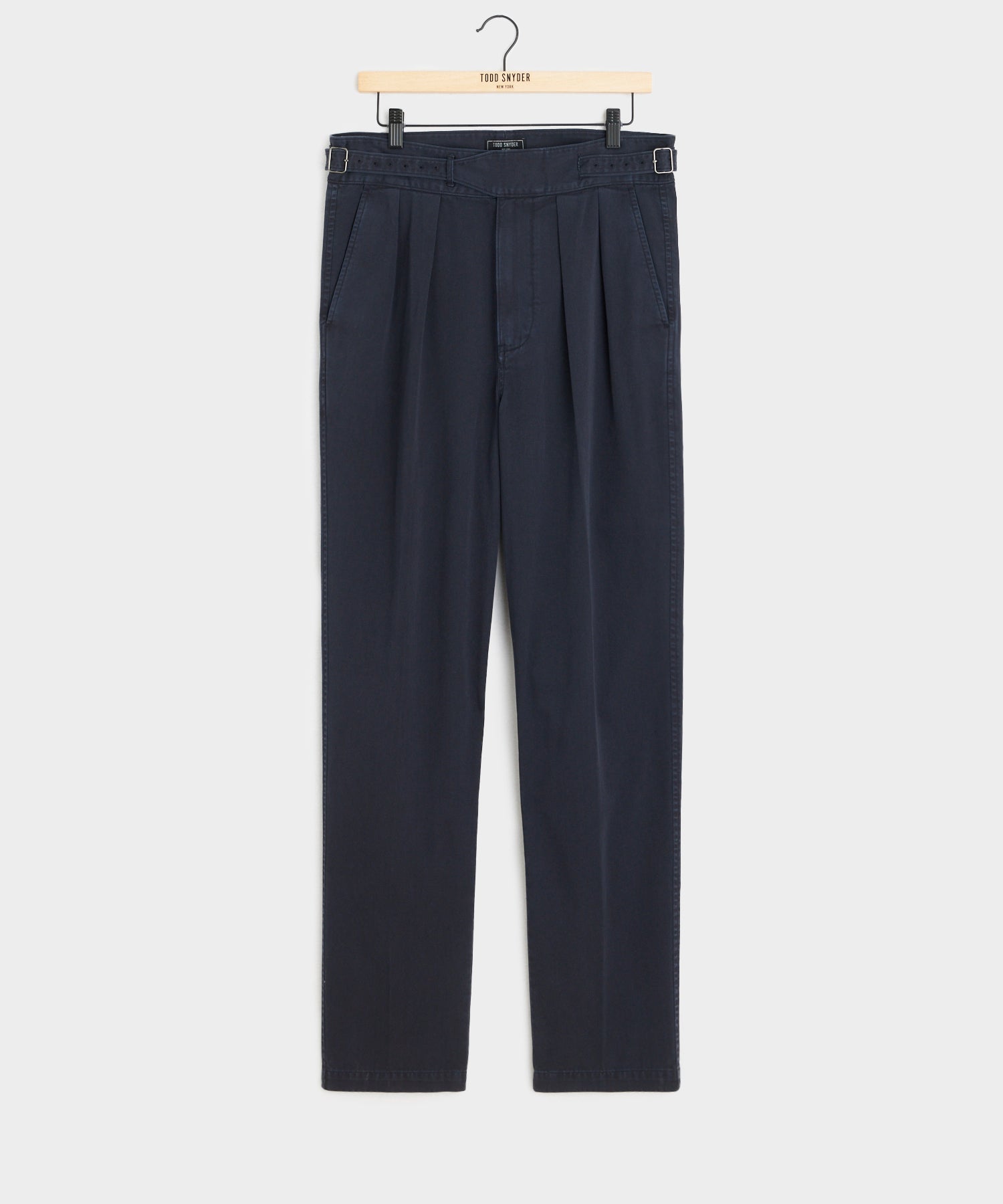 Italian Garment Dyed Cotton Gurkha Trouser