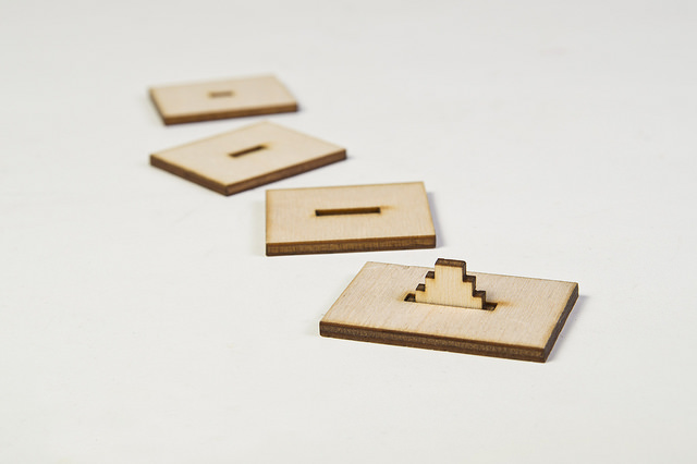 Laser-Cut Pegs