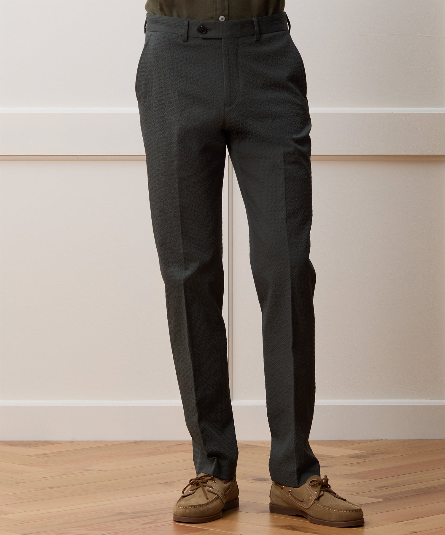 Italian Seersucker Sutton Trouser