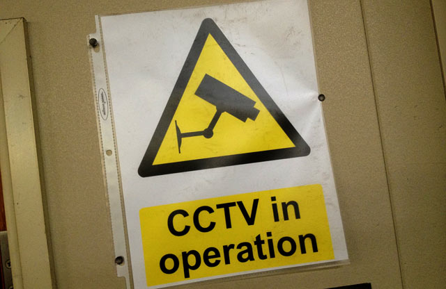 CCTV in operation