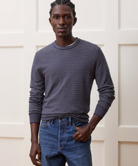 Silk-Cashmere Crewneck Sweater