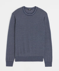 Silk-Cashmere Crewneck Sweater